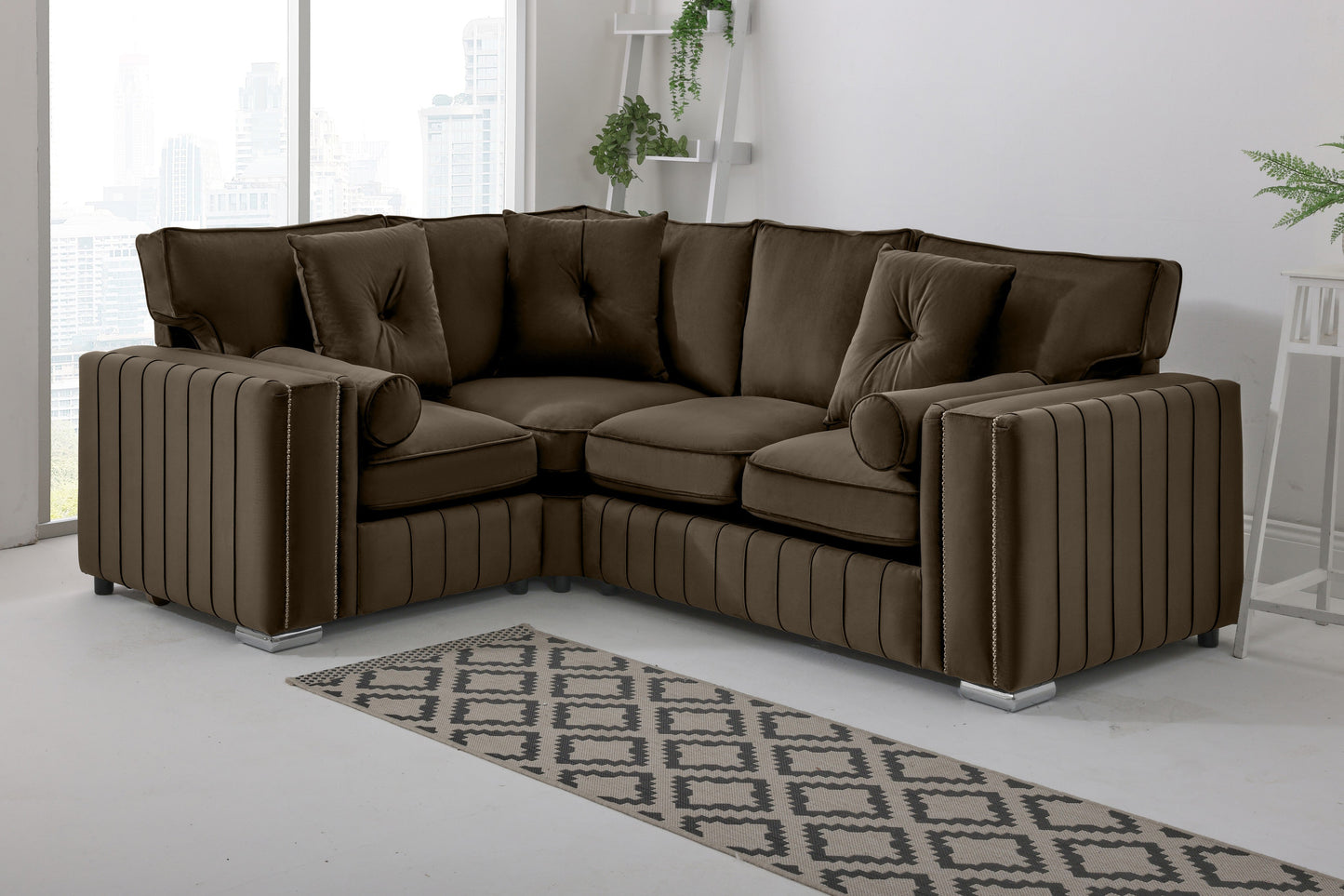 Elara Corner Fullback - 1c2 + Extra Cushions