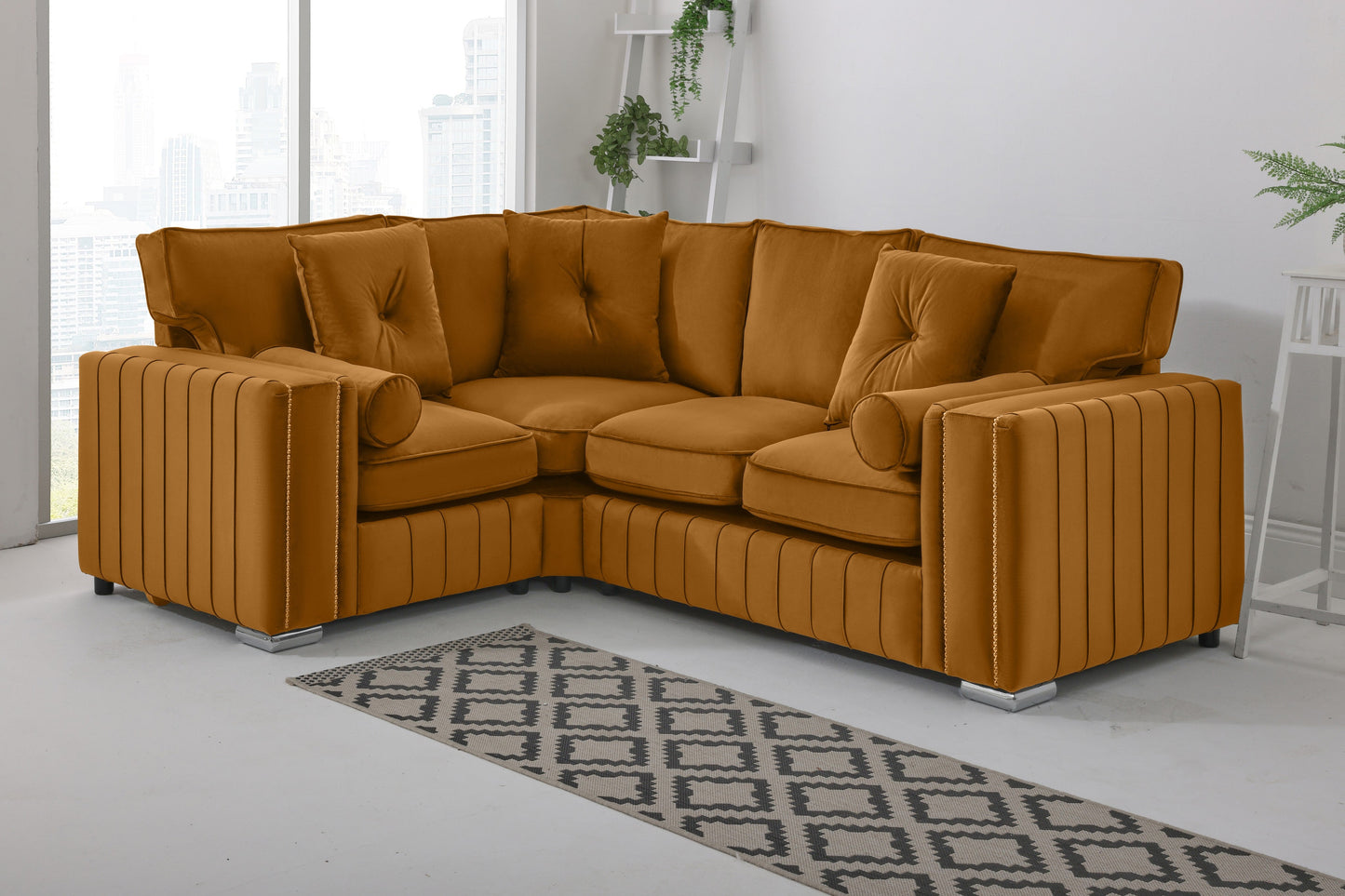 Elara Corner Fullback - 1c2 + Extra Cushions