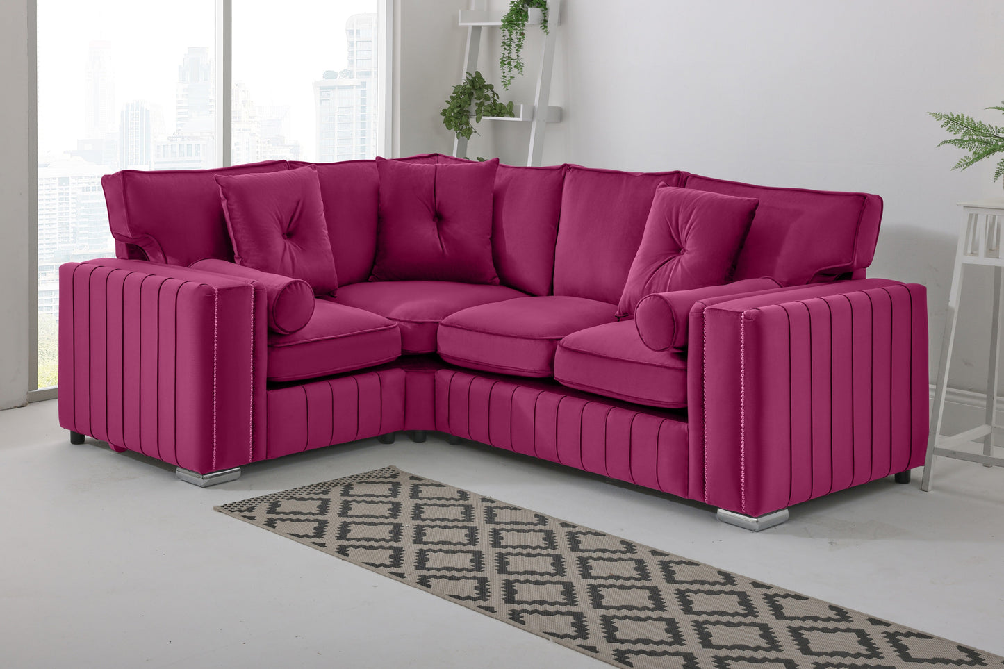 Elara Corner Fullback - 1c2 + Extra Cushions