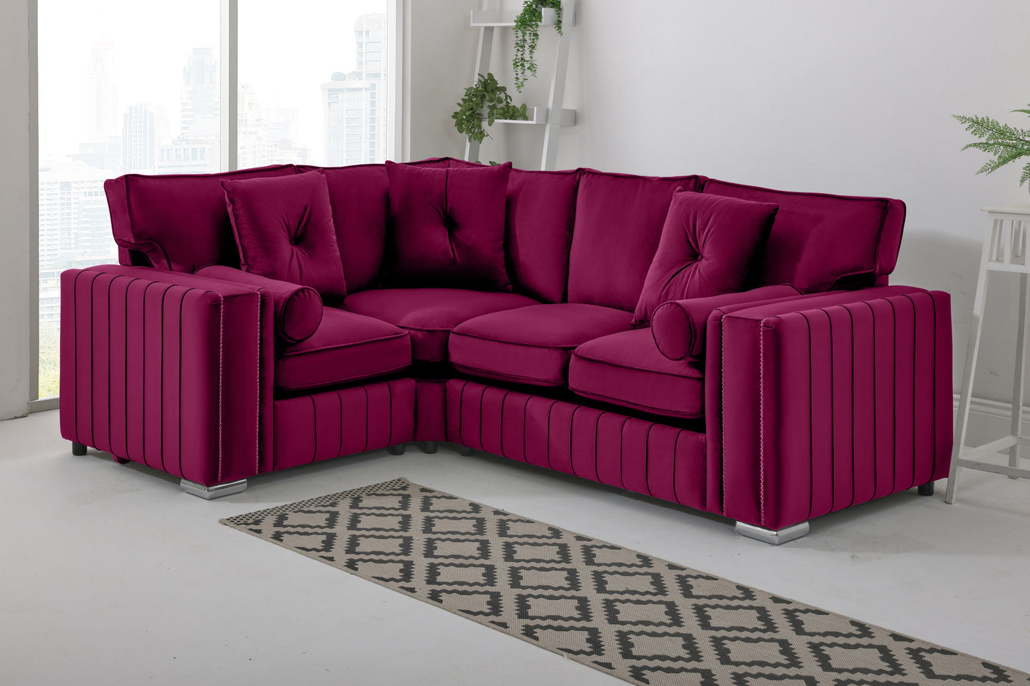 Elara Corner Fullback - 1c2 + Extra Cushions
