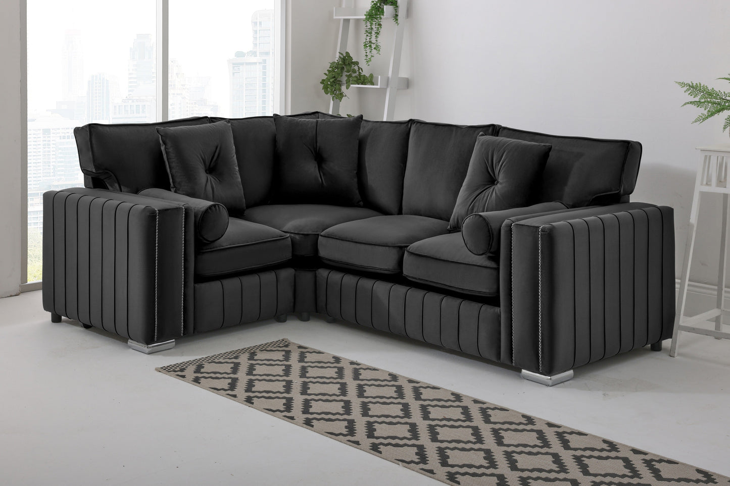 Elara Corner Fullback - 1c2 + Extra Cushions