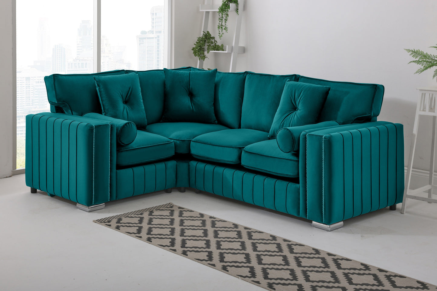 Elara Corner Fullback - 1c2 + Extra Cushions