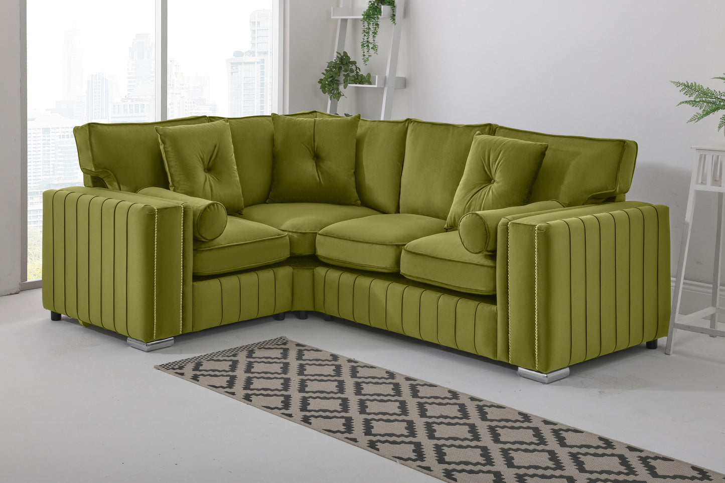 Elara Corner Fullback - 1c2 + Extra Cushions