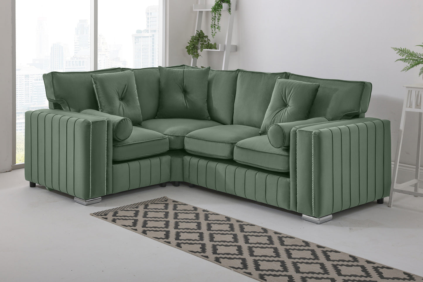 Elara Corner Fullback - 1c2 + Extra Cushions