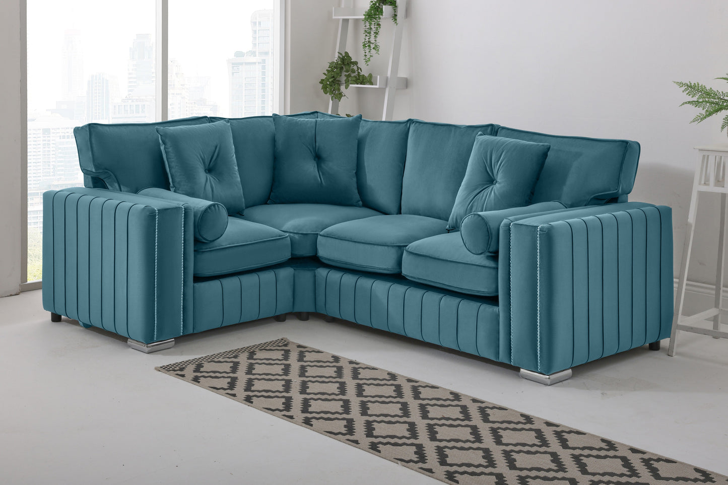 Elara Corner Fullback - 1c2 + Extra Cushions