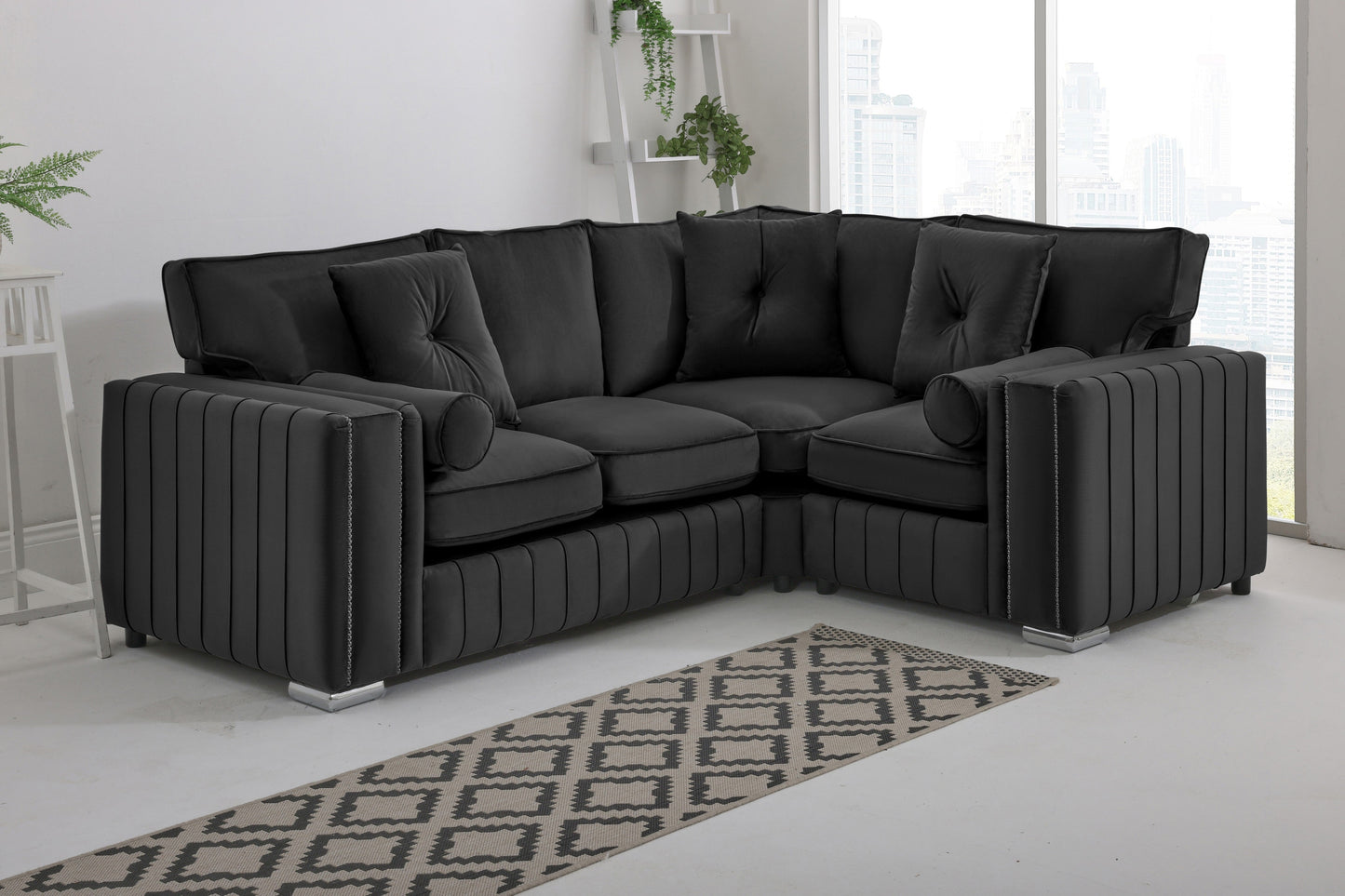Elara Corner Fullback - 2c1 + Extra Cushions