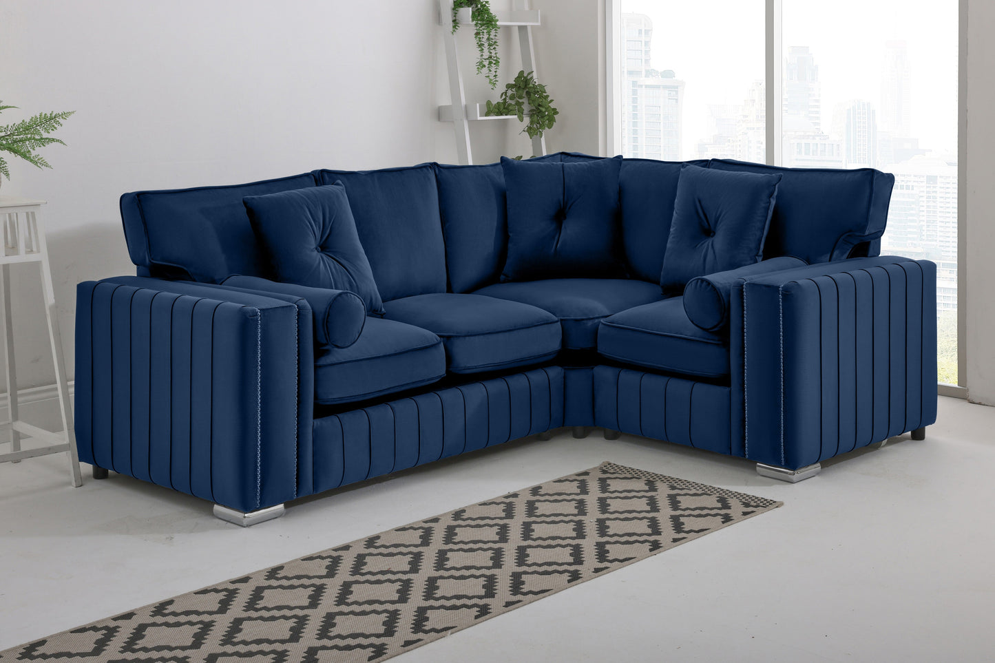Elara Corner Fullback - 2c1 + Extra Cushions