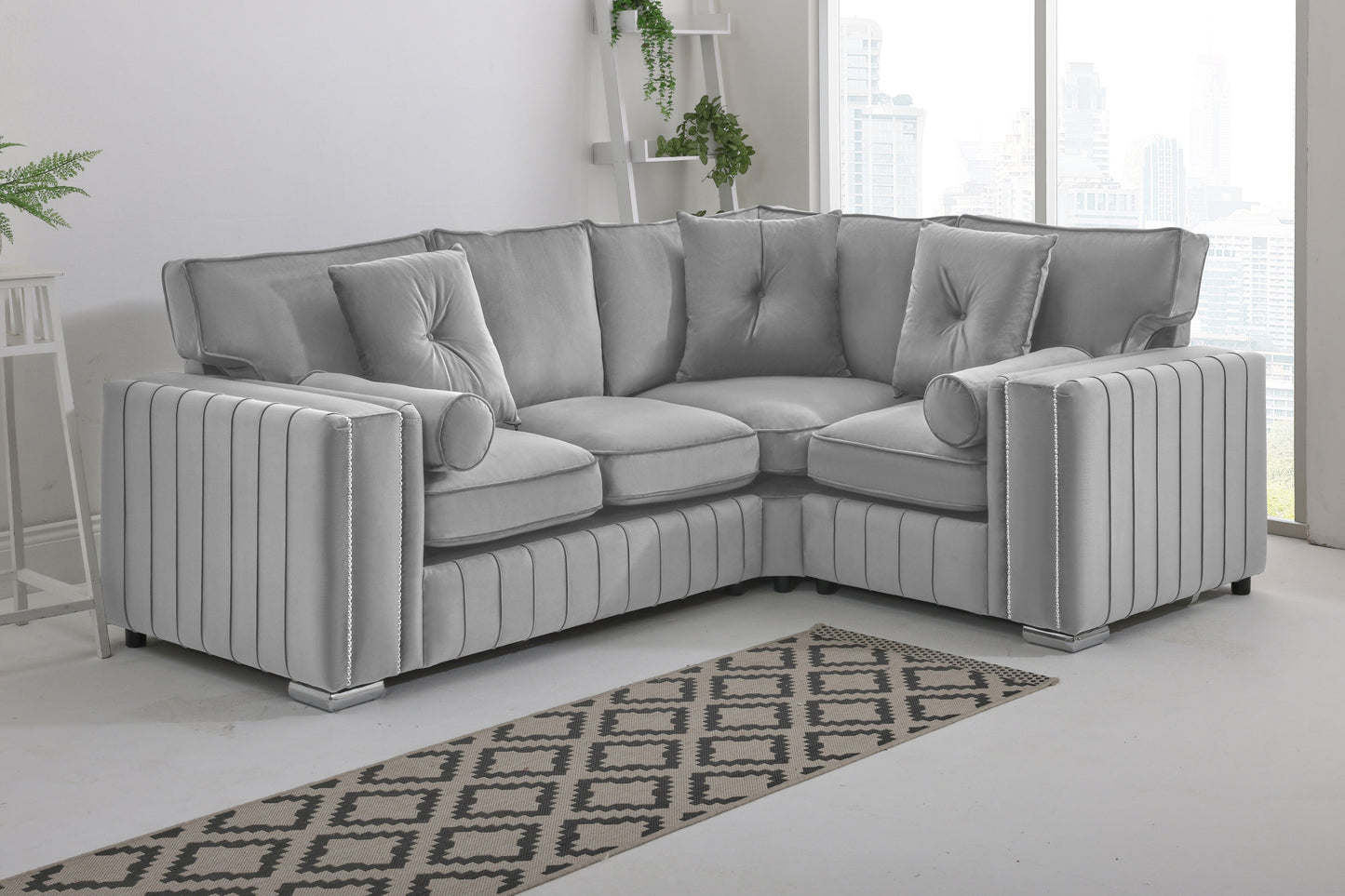 Elara Corner Fullback - 2c1 + Extra Cushions