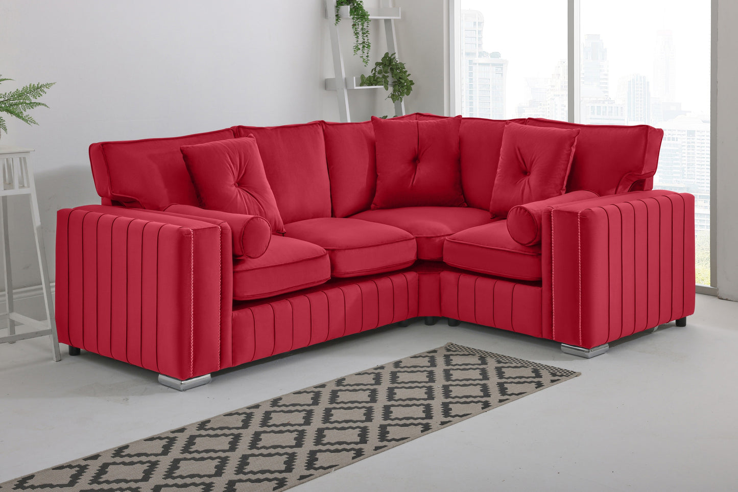 Elara Corner Fullback - 2c1 + Extra Cushions