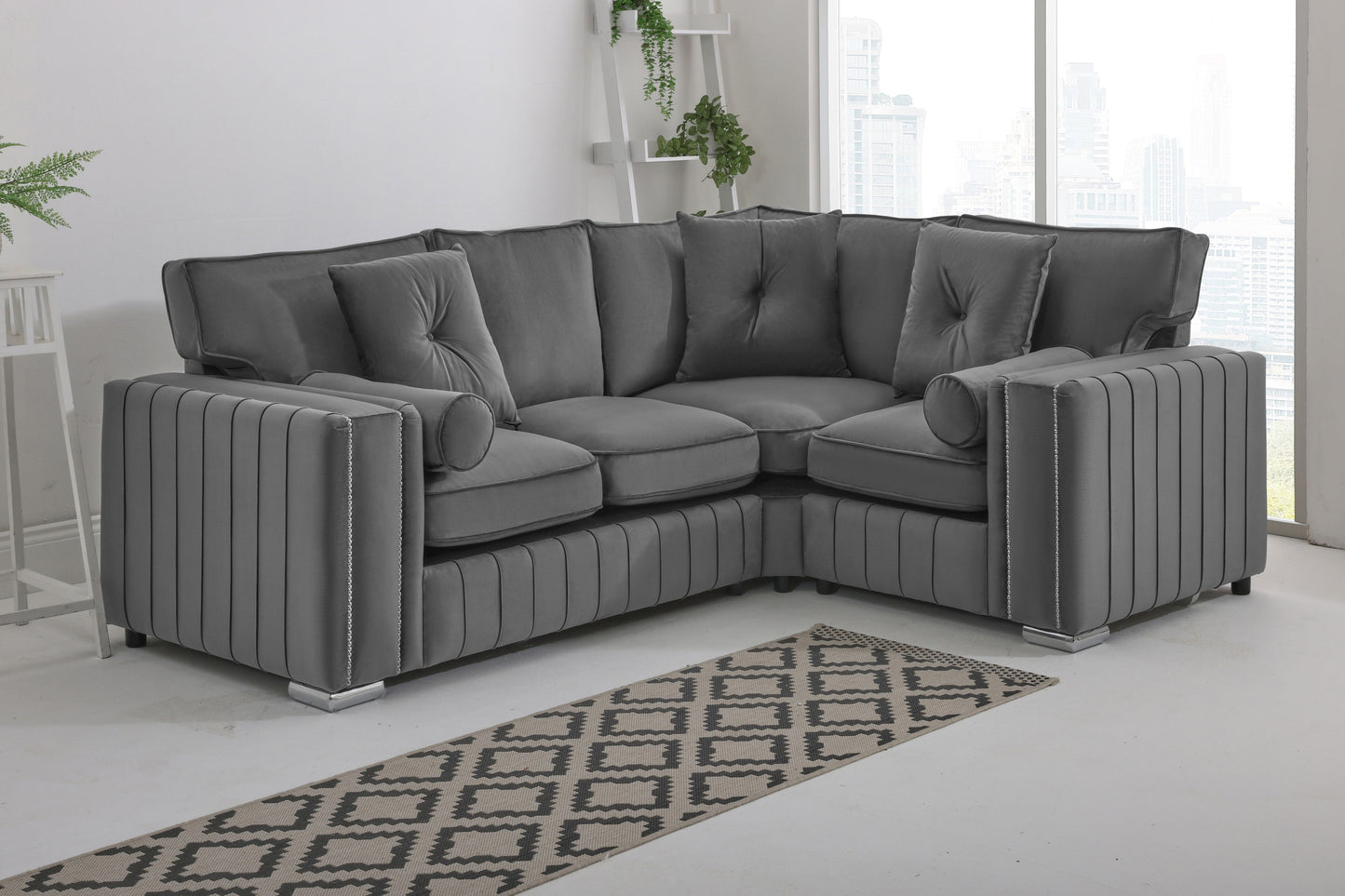Elara Corner Fullback - 2c1 + Extra Cushions