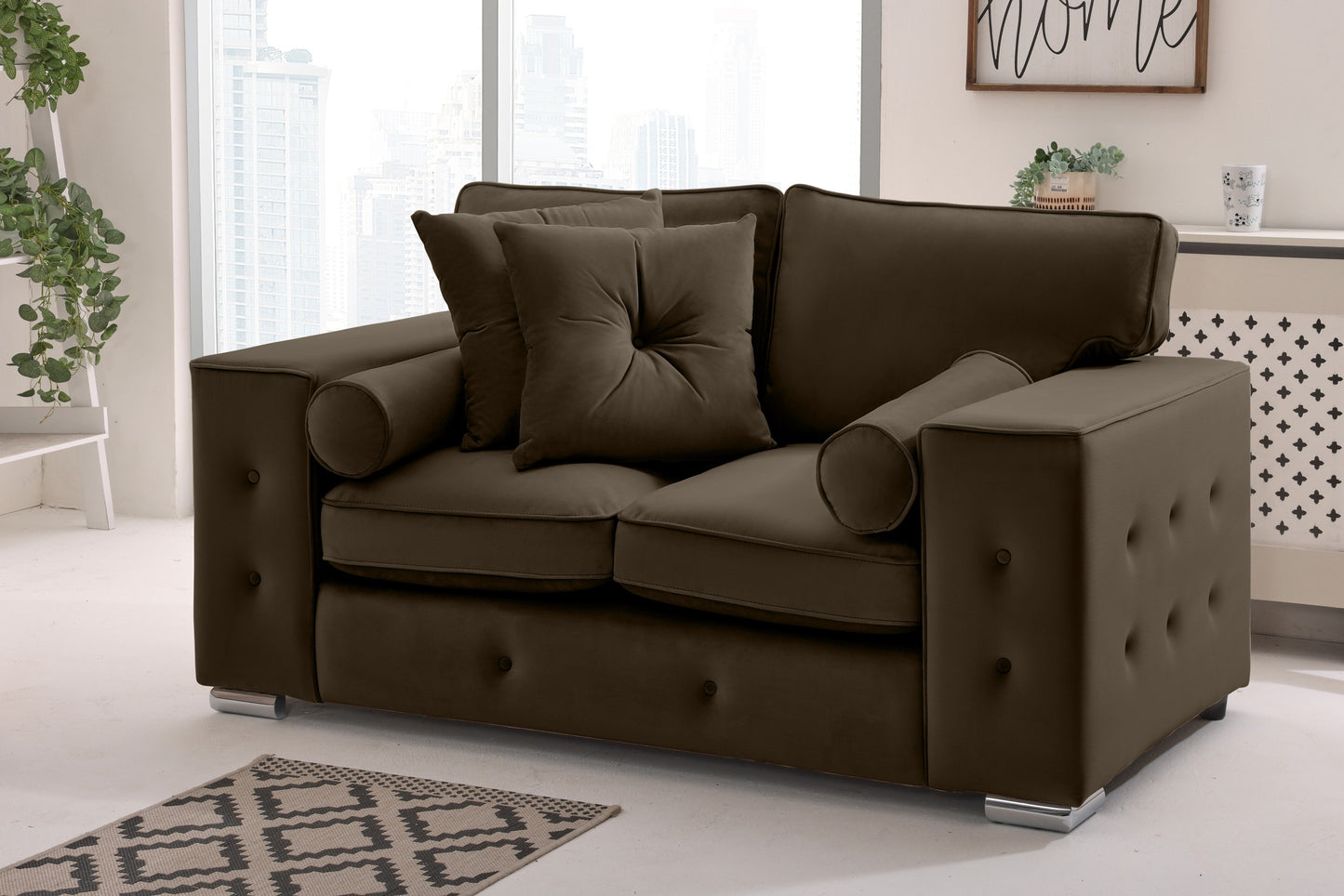 Belmont3+2 Fullback - Buttoned Cushion
