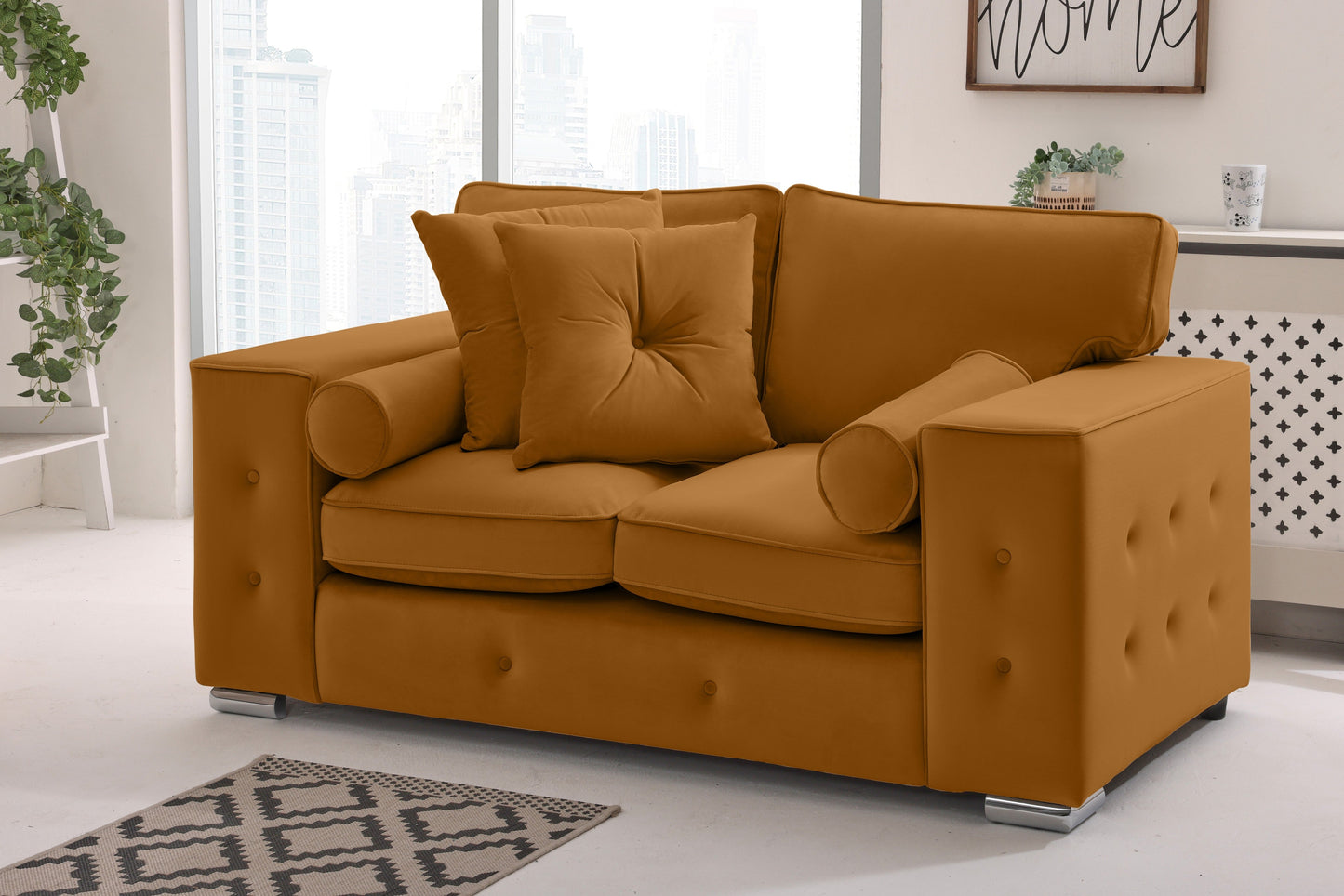 Belmont3+2 Fullback - Buttoned Cushion