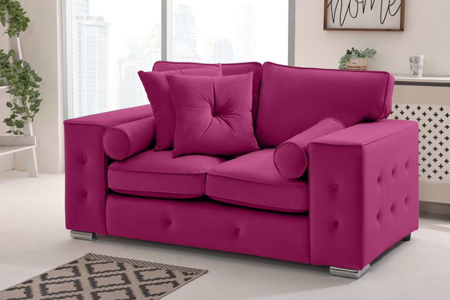 Belmont3+2 Fullback - Buttoned Cushion