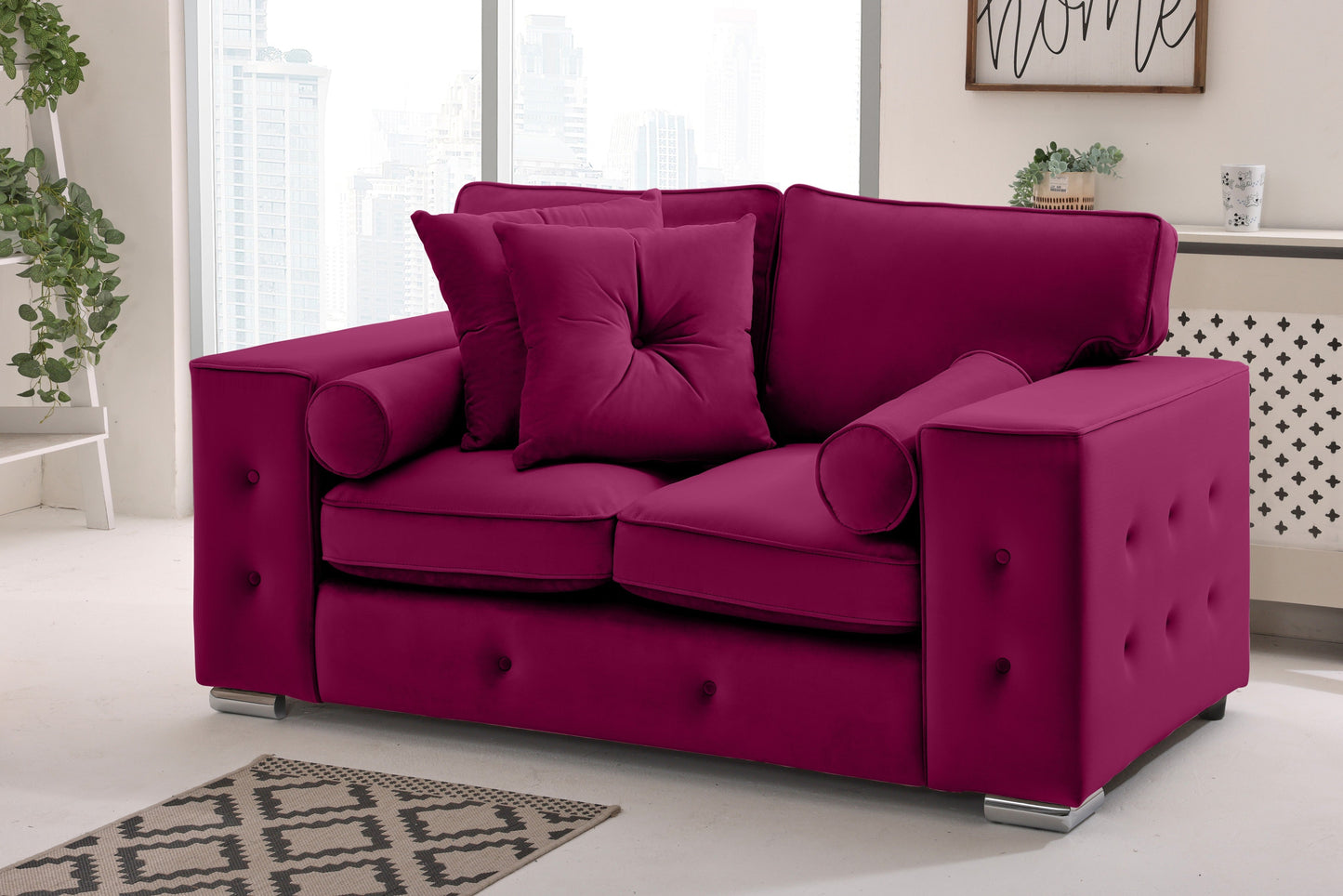 Belmont3+2 Fullback - Buttoned Cushion