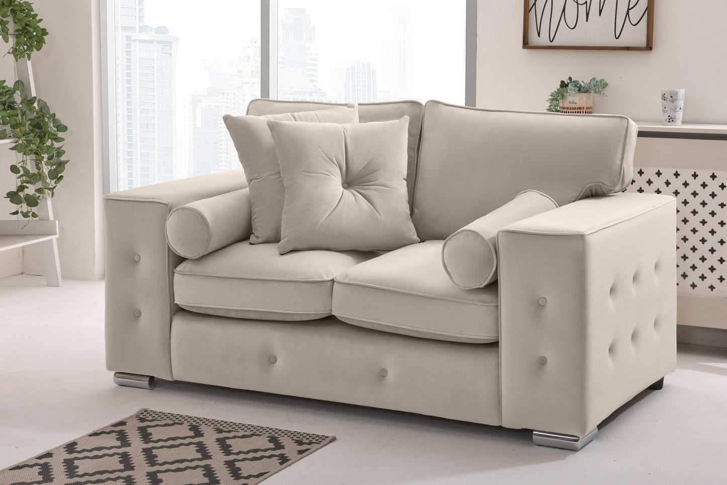 Belmont3+2 Fullback - Buttoned Cushion