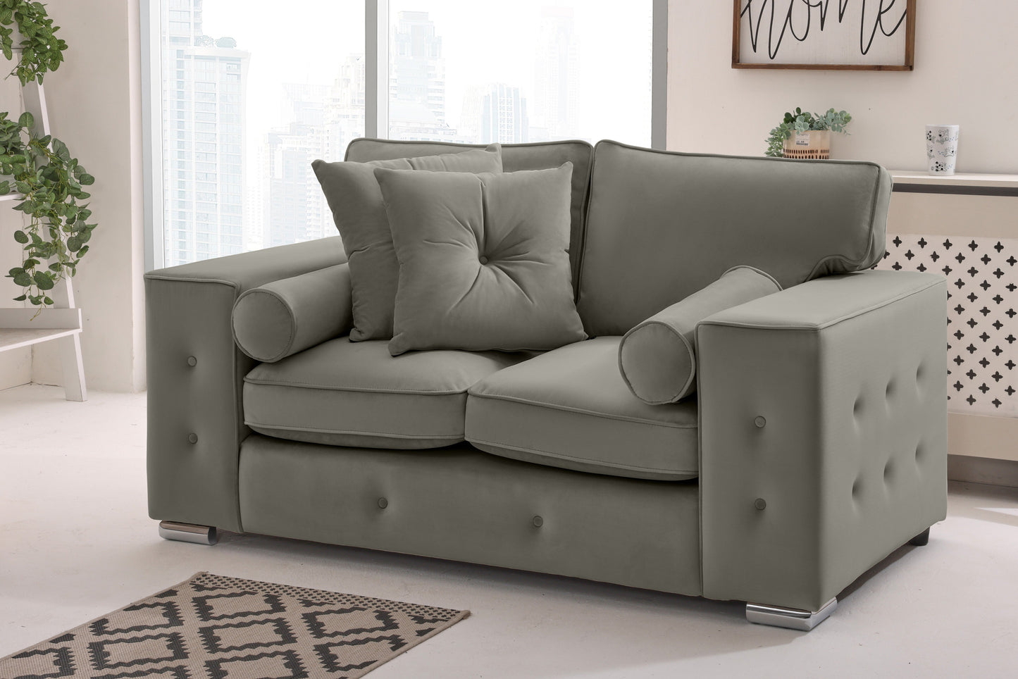 Belmont3+2 Fullback - Buttoned Cushion