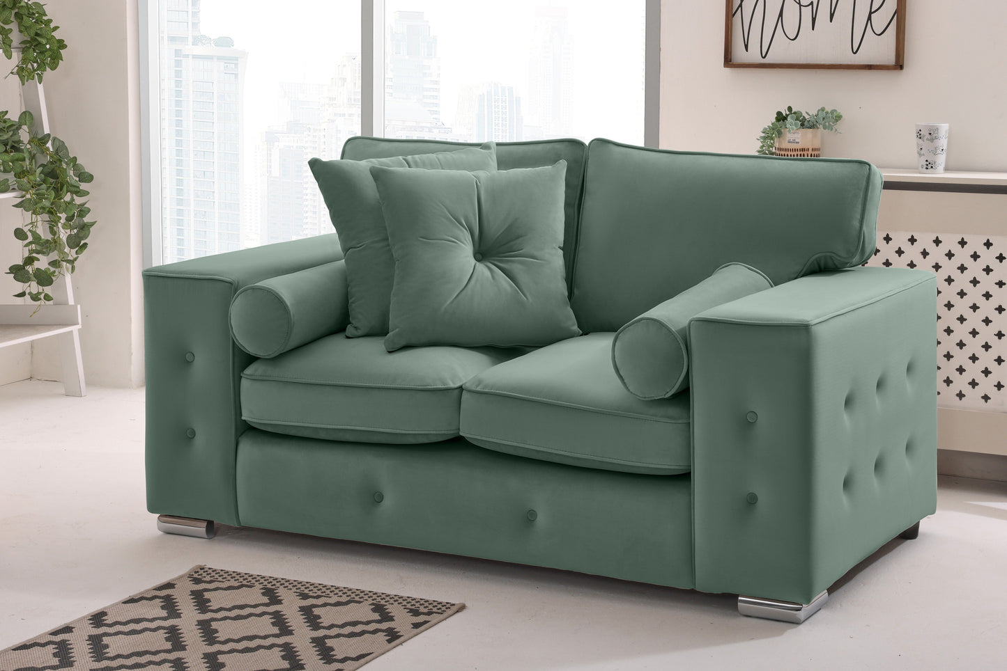 Belmont3+2 Fullback - Buttoned Cushion