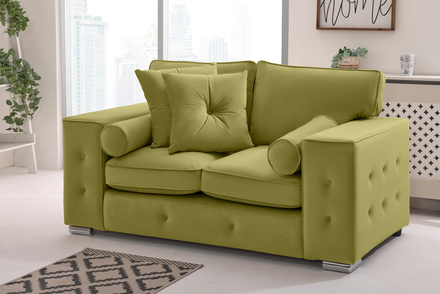 Belmont3+2 Fullback - Buttoned Cushion