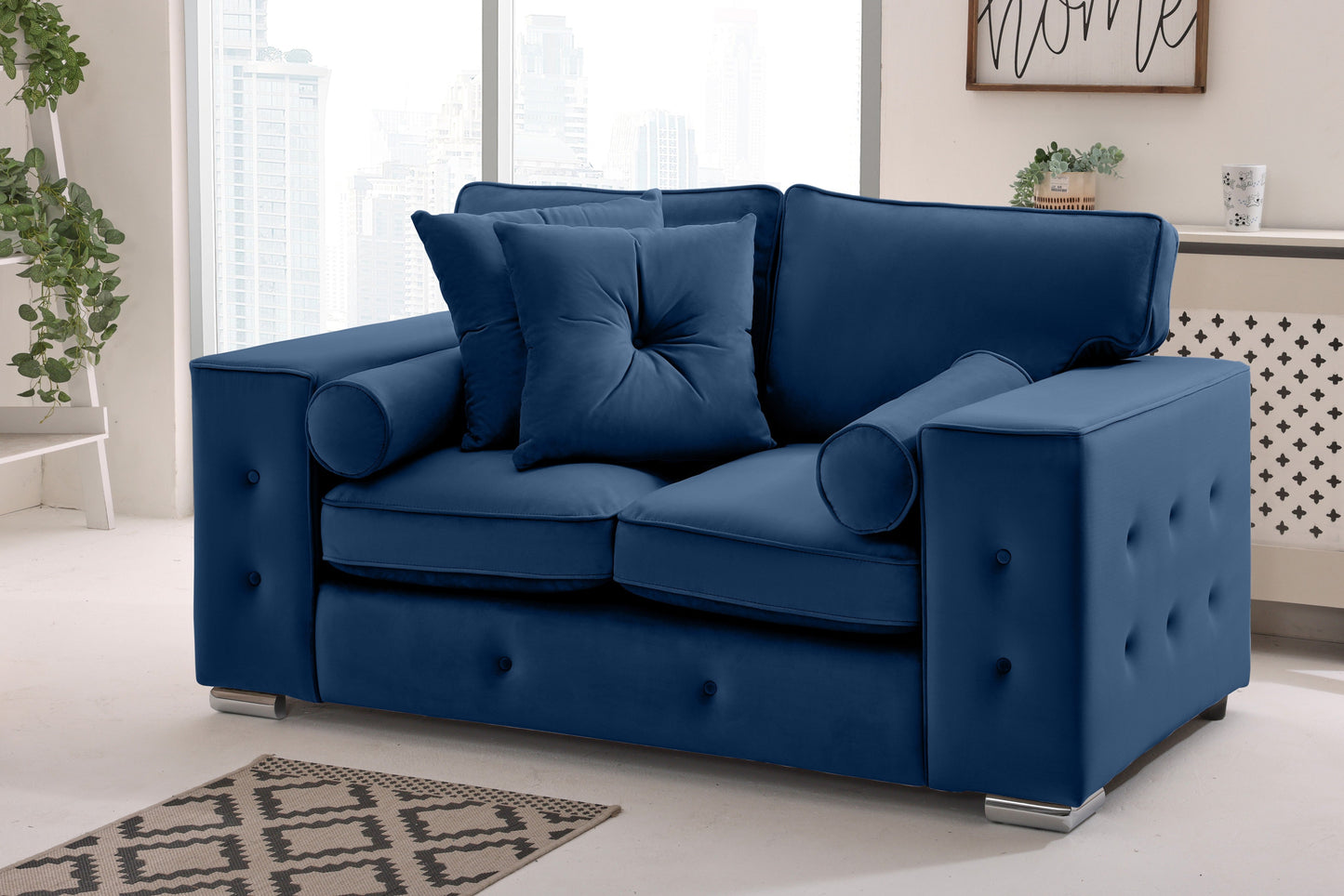 Belmont3+2 Fullback - Buttoned Cushion