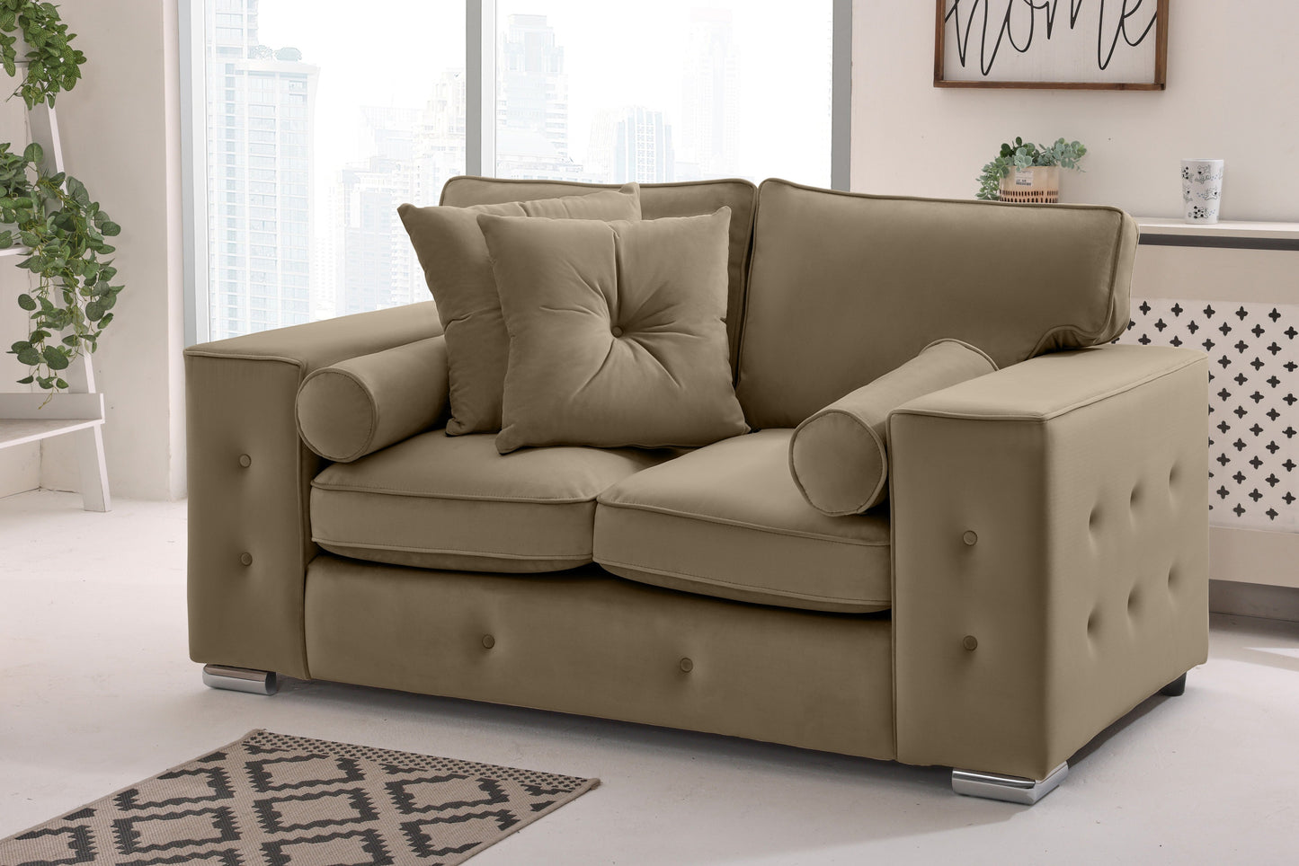 Belmont3+2 Fullback - Buttoned Cushion
