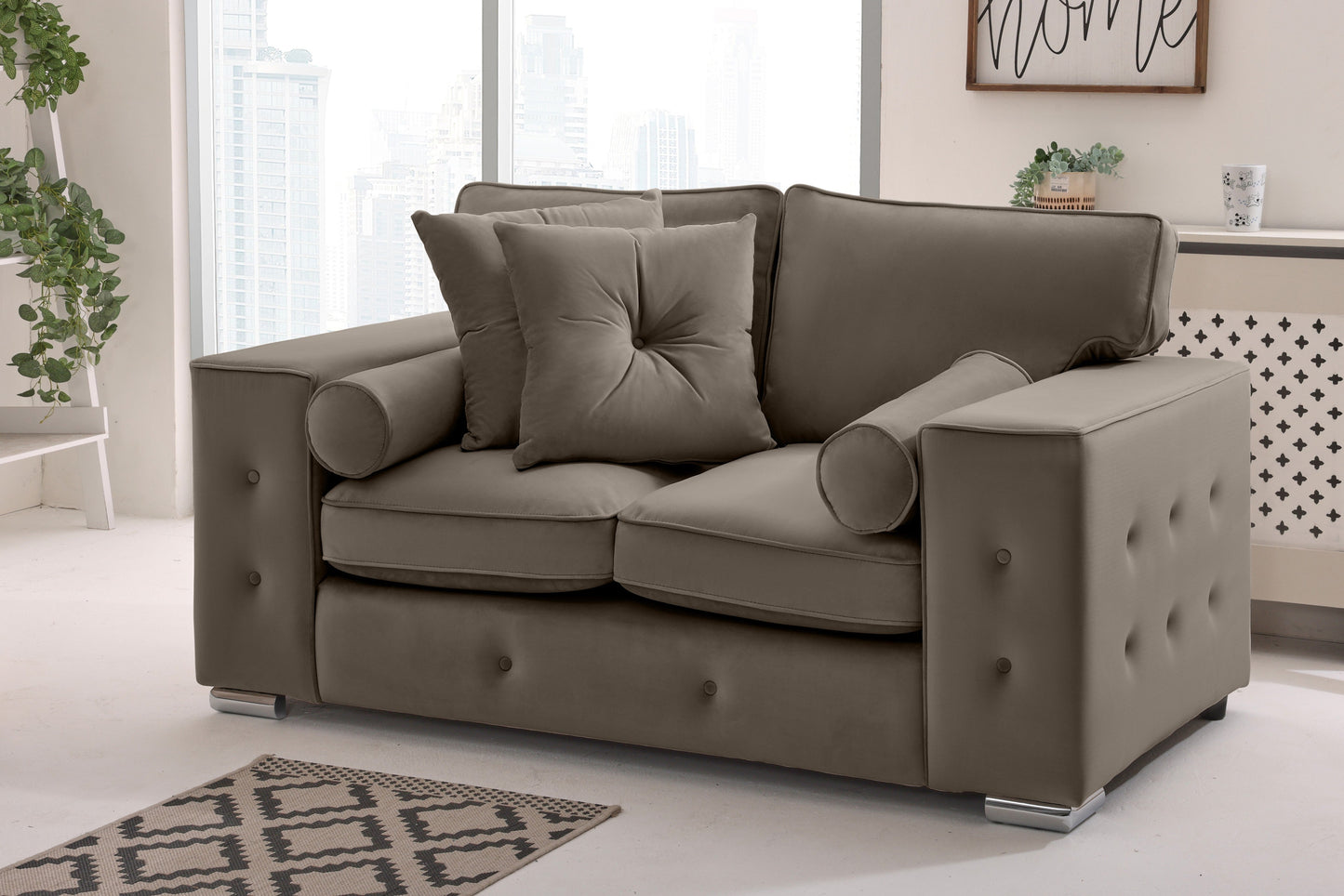 Belmont3+2 Fullback - Buttoned Cushion