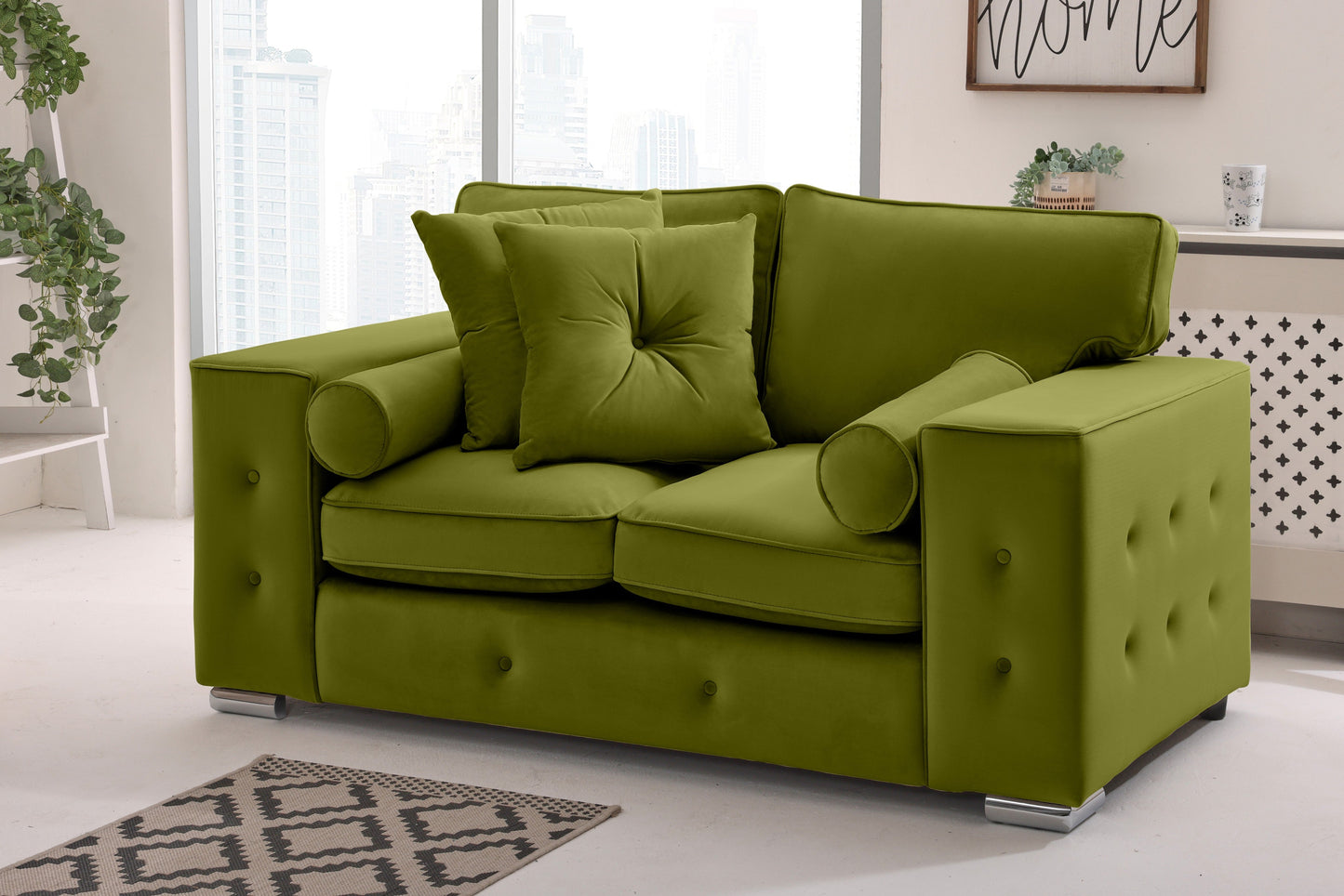 Belmont3+2 Fullback - Buttoned Cushion