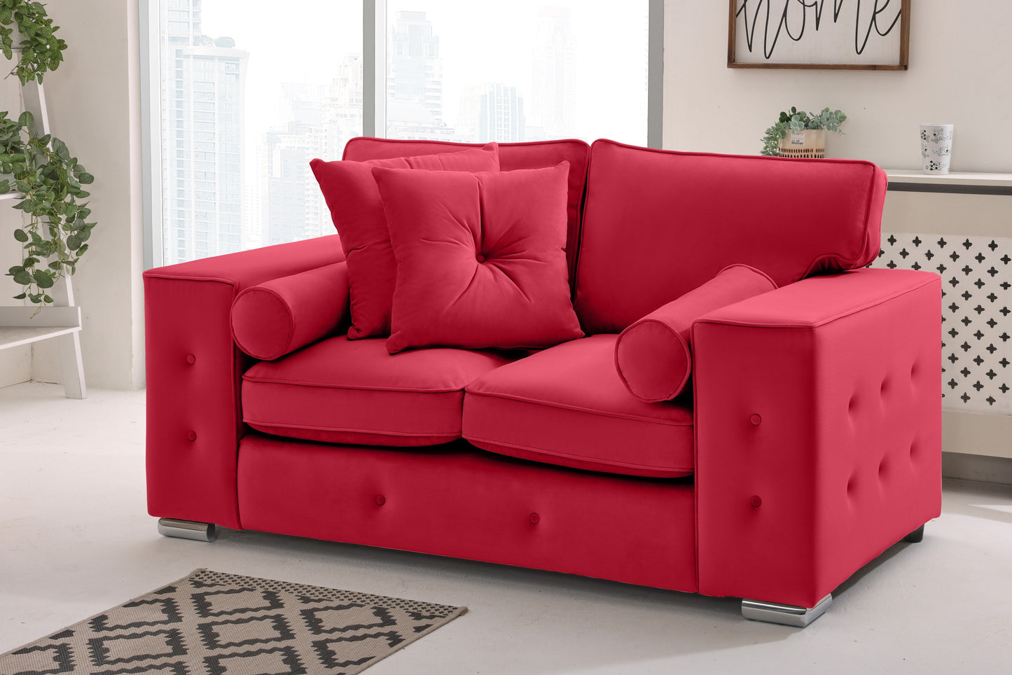 Belmont3+2 Fullback - Buttoned Cushion