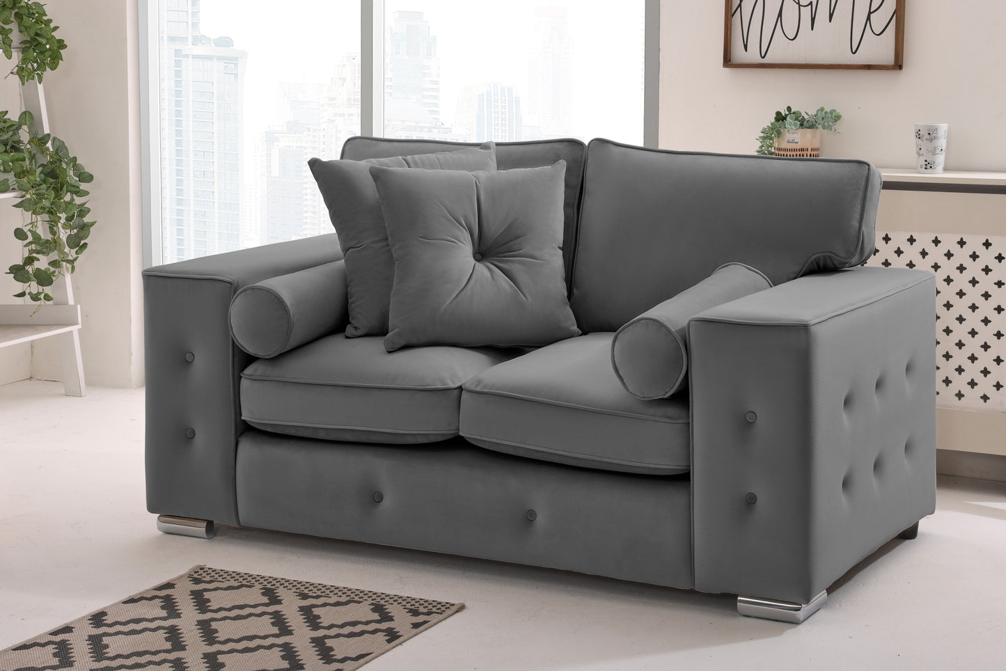 Belmont3+2 Fullback - Buttoned Cushion