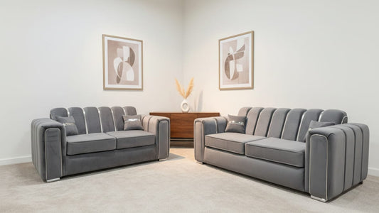 Valenza Luxury Sofa Set – Modern 2 & 3 Seater Upholstered Living Room Suite 1