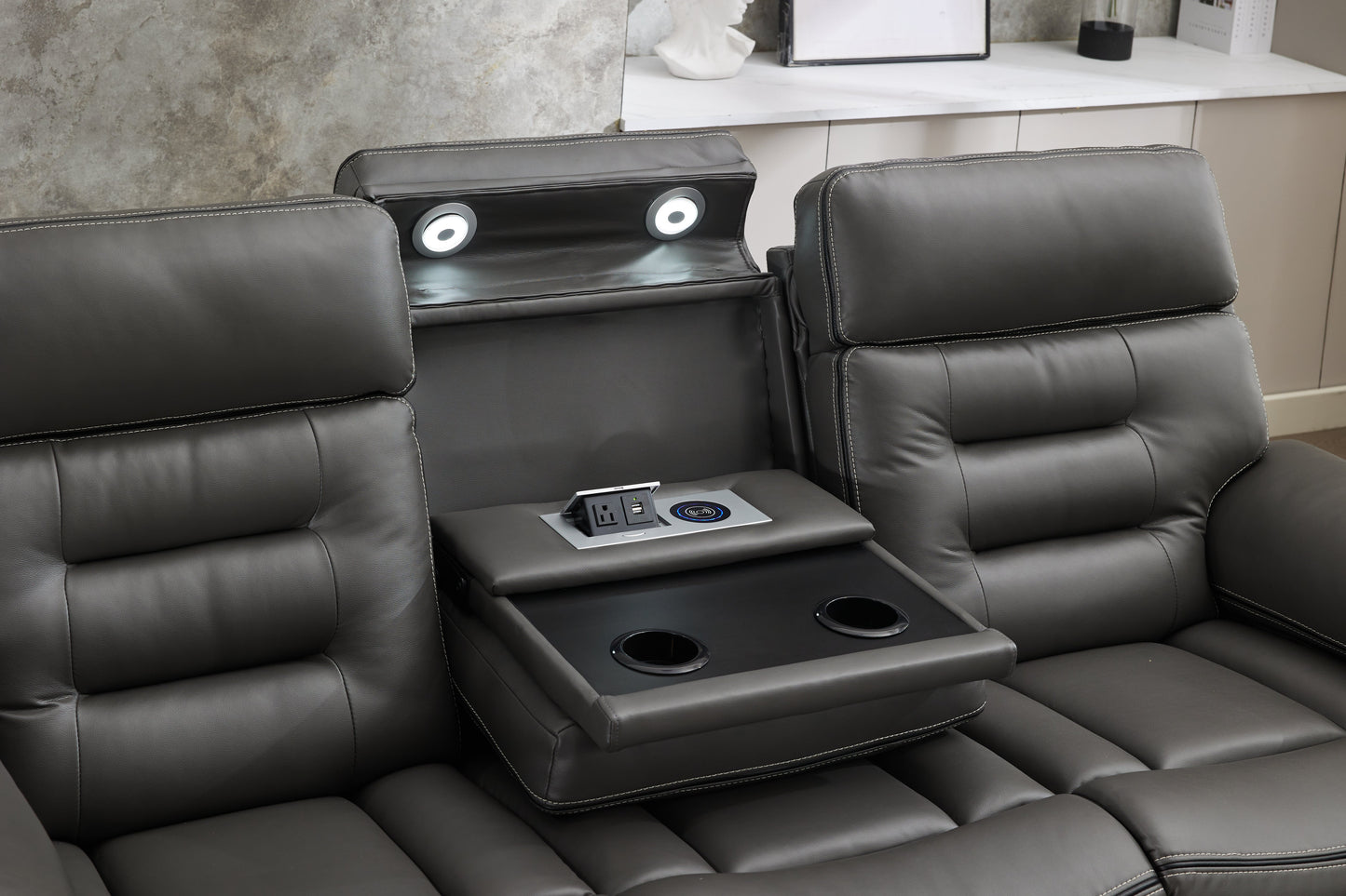 Cavallo- 3+2 - Leather Recliners