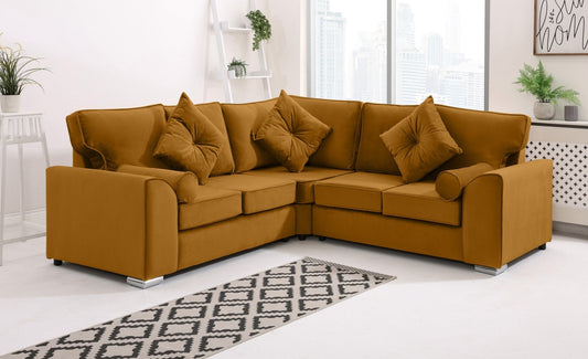 Dylan Corner Fullback + Extra Cushions - Sofa Scape UK
