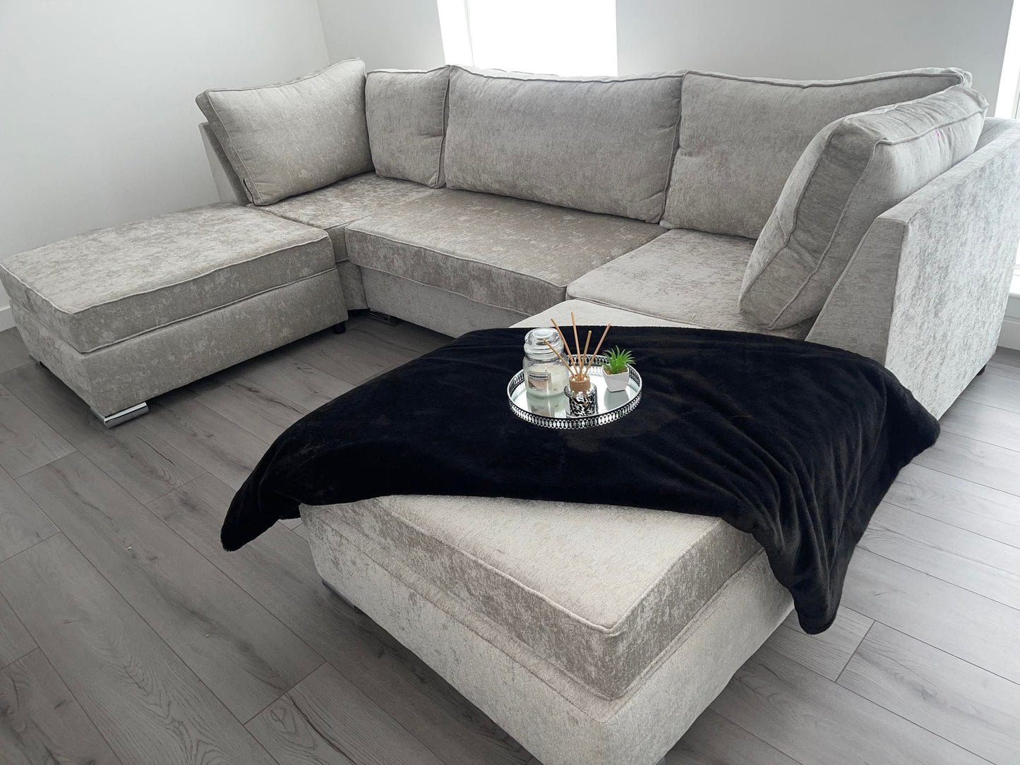 Lux U shape - Fullback Truffle - Sofa Scape UK