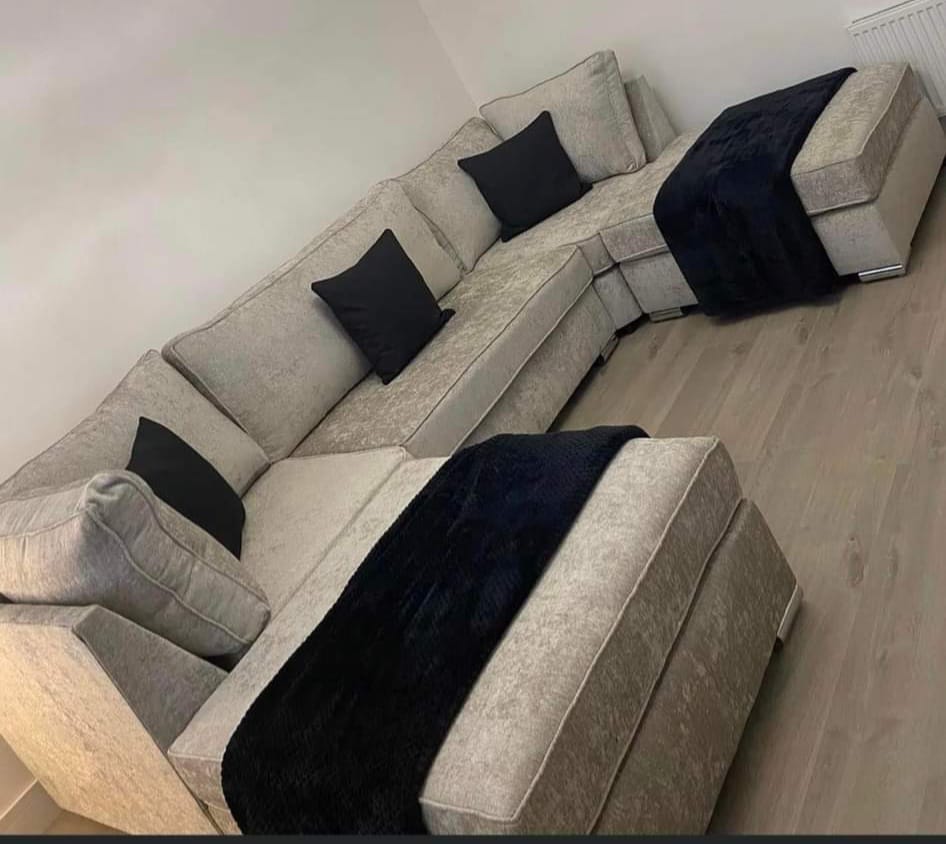 Lux U shape - Truffle Fullback - Sofa Scape UK