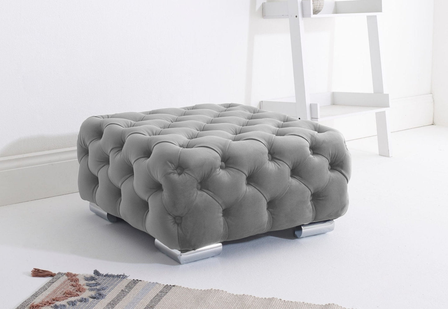 Milton 3+2 Fullback + Diamonds + Bolster / Buttoned Cushions - Sofa Scape UK