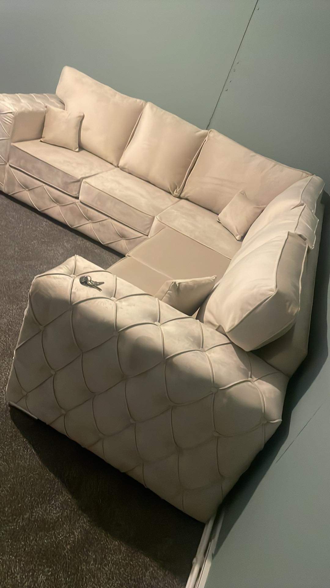 Milton Corner - Cream Fullback - Sofa Scape UK