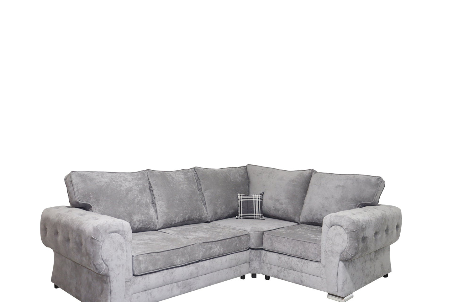 Verona 4 Seater - Left Hand - Chenille - Sofa Scape UK