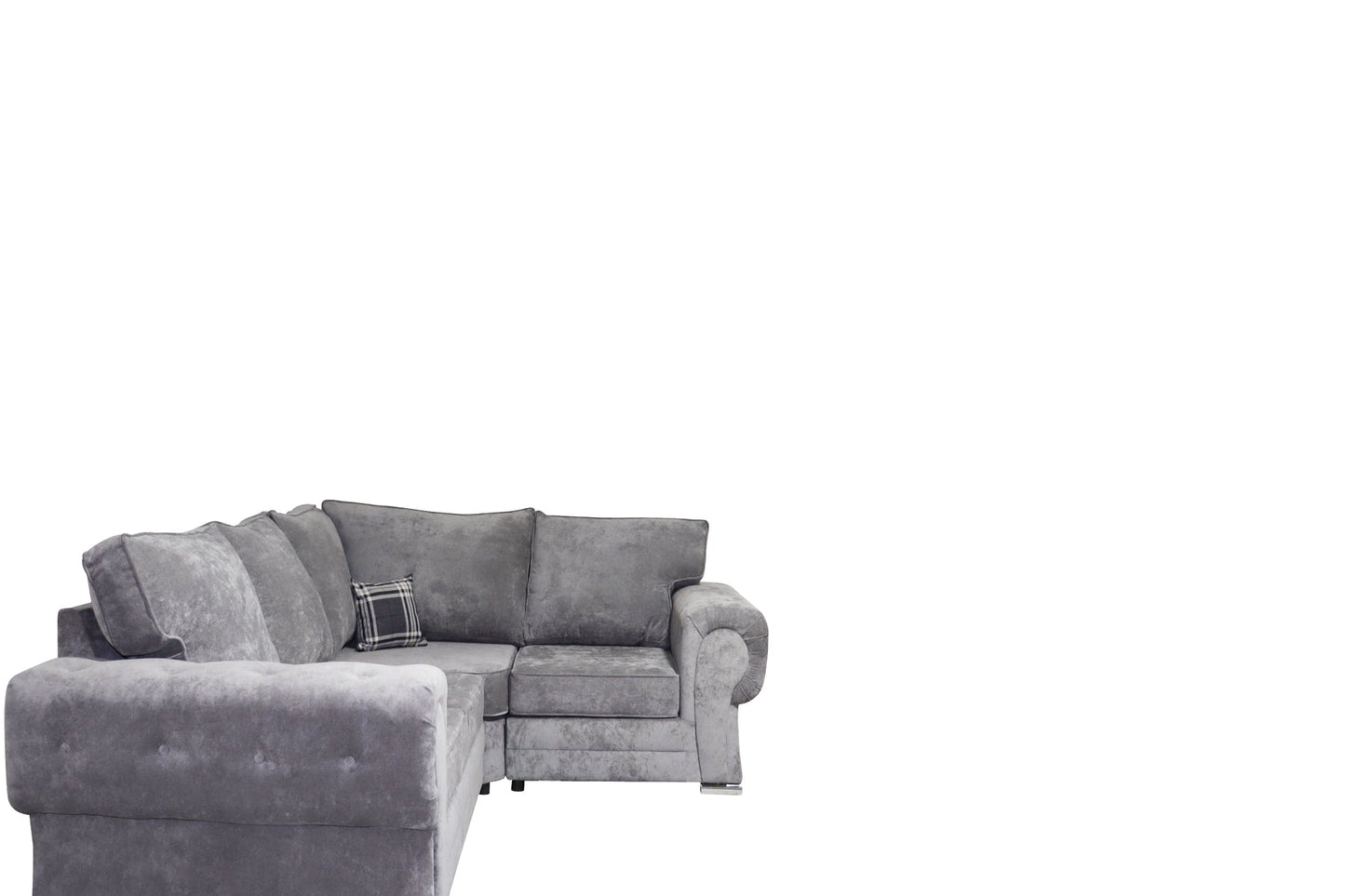 Verona 4 Seater - Left Hand - Chenille - Sofa Scape UK