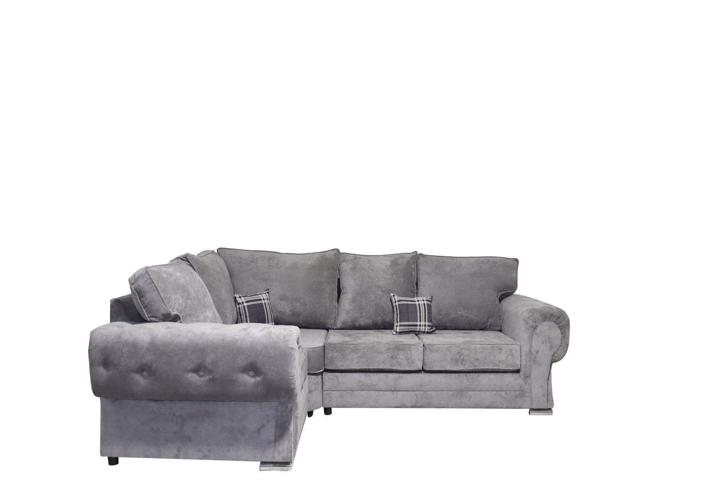 Verona 4 Seater - Right Hand - Chenille - Sofa Scape UK