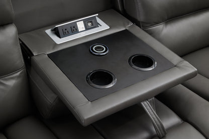 Bolero 3+2 - Electric Leather Recliners