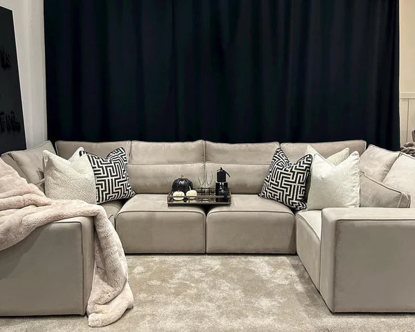 Belgrave U-Shape Sofa Closed End - Sofa Scape UK