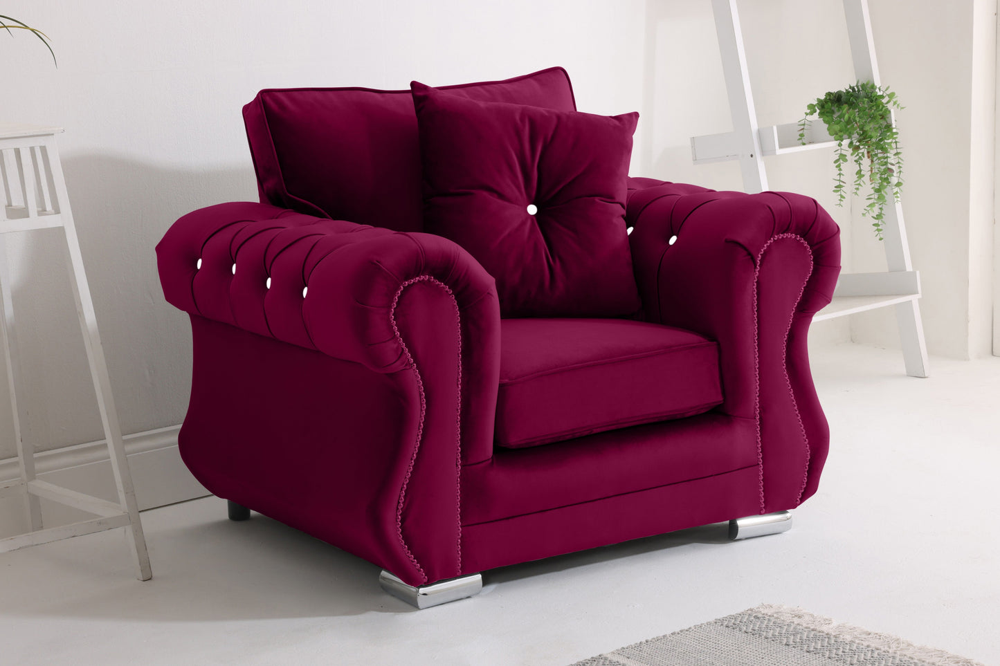 Strada Corner Fullback + Diamonds + Extra Cushions