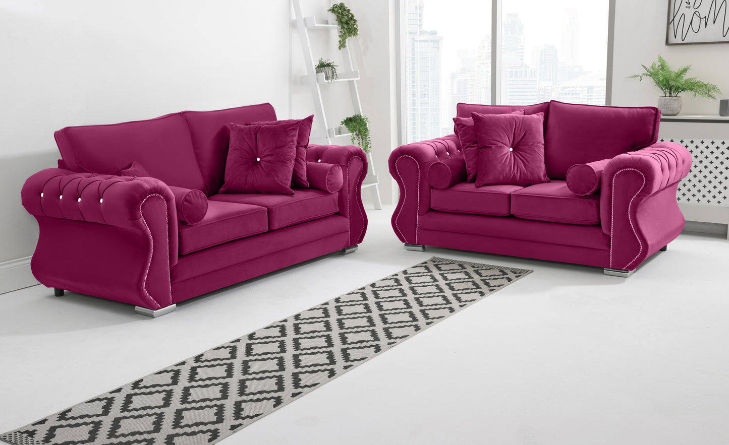 Strada 3+2 Fullback + Diamonds + Extra Cushions