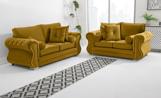 Strada 3+2 Fullback + Diamonds + Extra Cushions