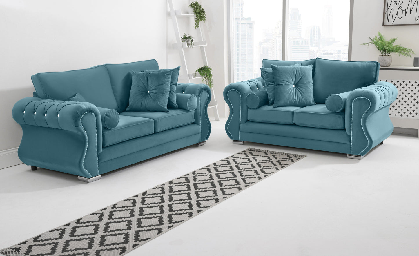 Strada 3+2 Fullback + Diamonds + Extra Cushions