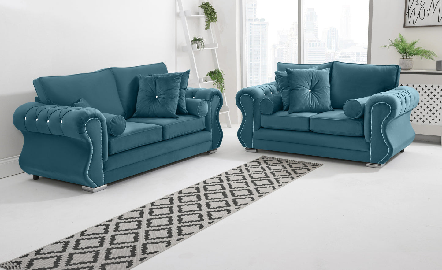 Strada 3+2 Fullback + Diamonds + Extra Cushions