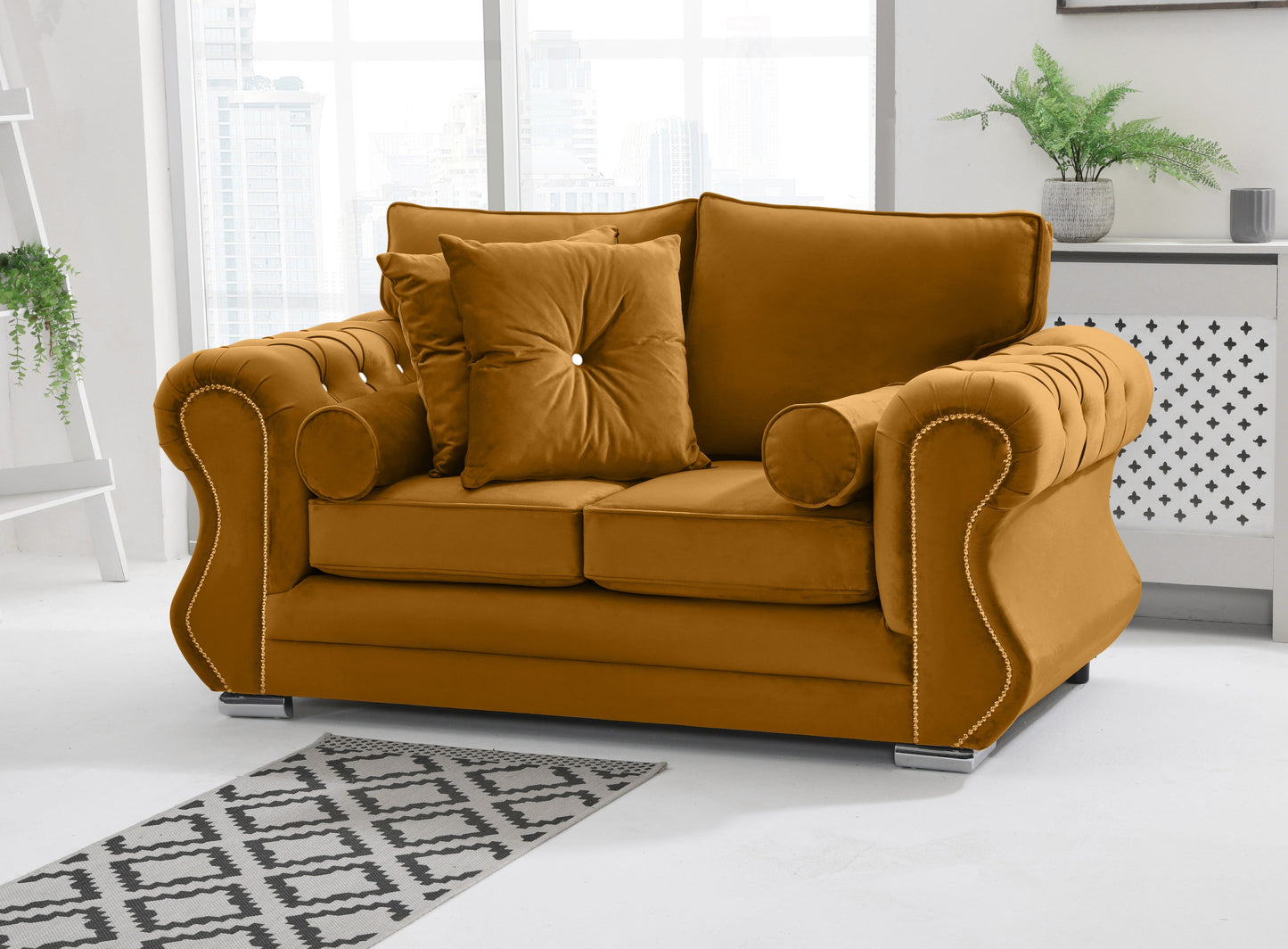 Strada 3+2 Fullback + Diamonds + Extra Cushions