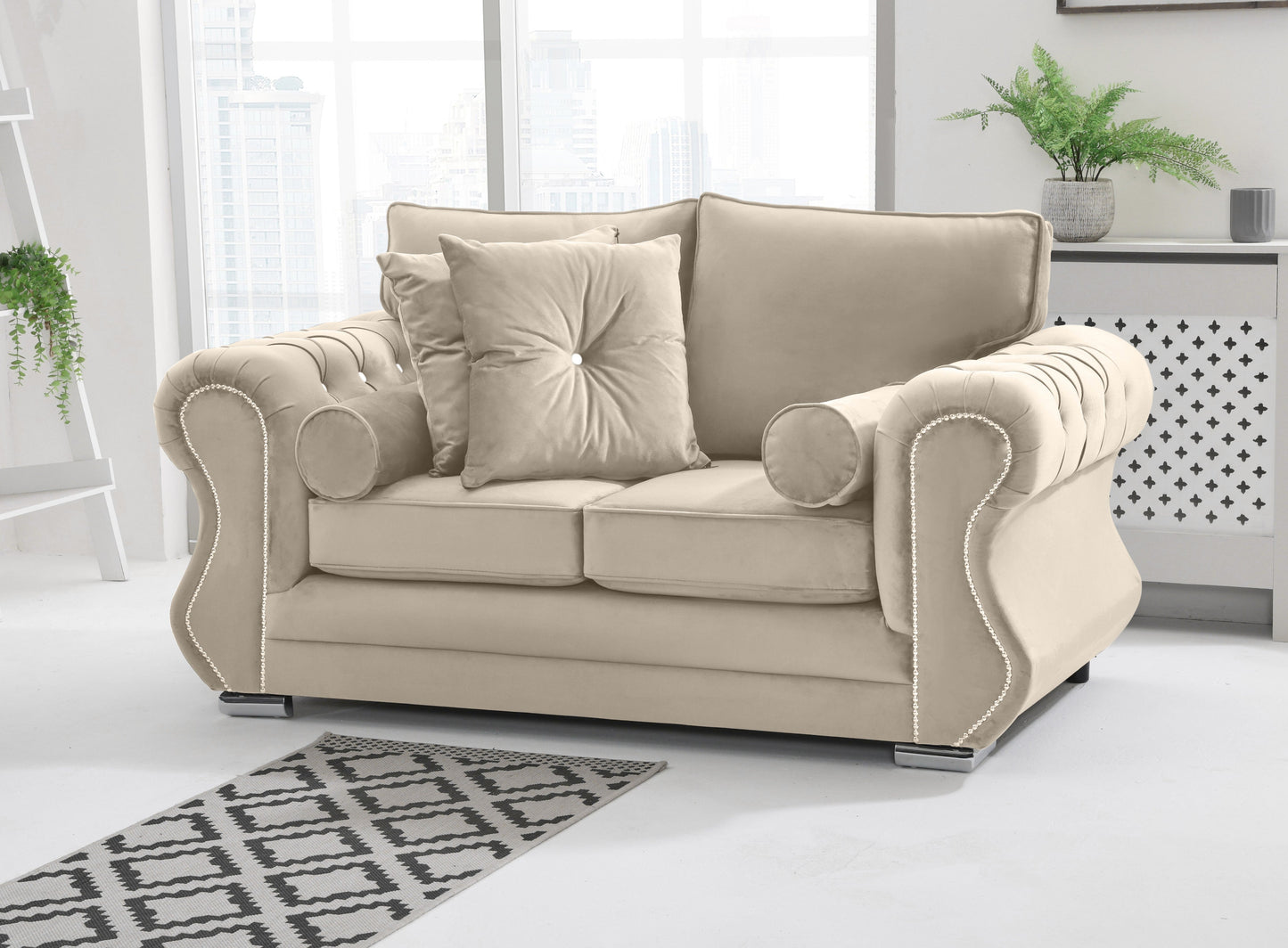 Strada 3+2 Fullback + Diamonds + Extra Cushions