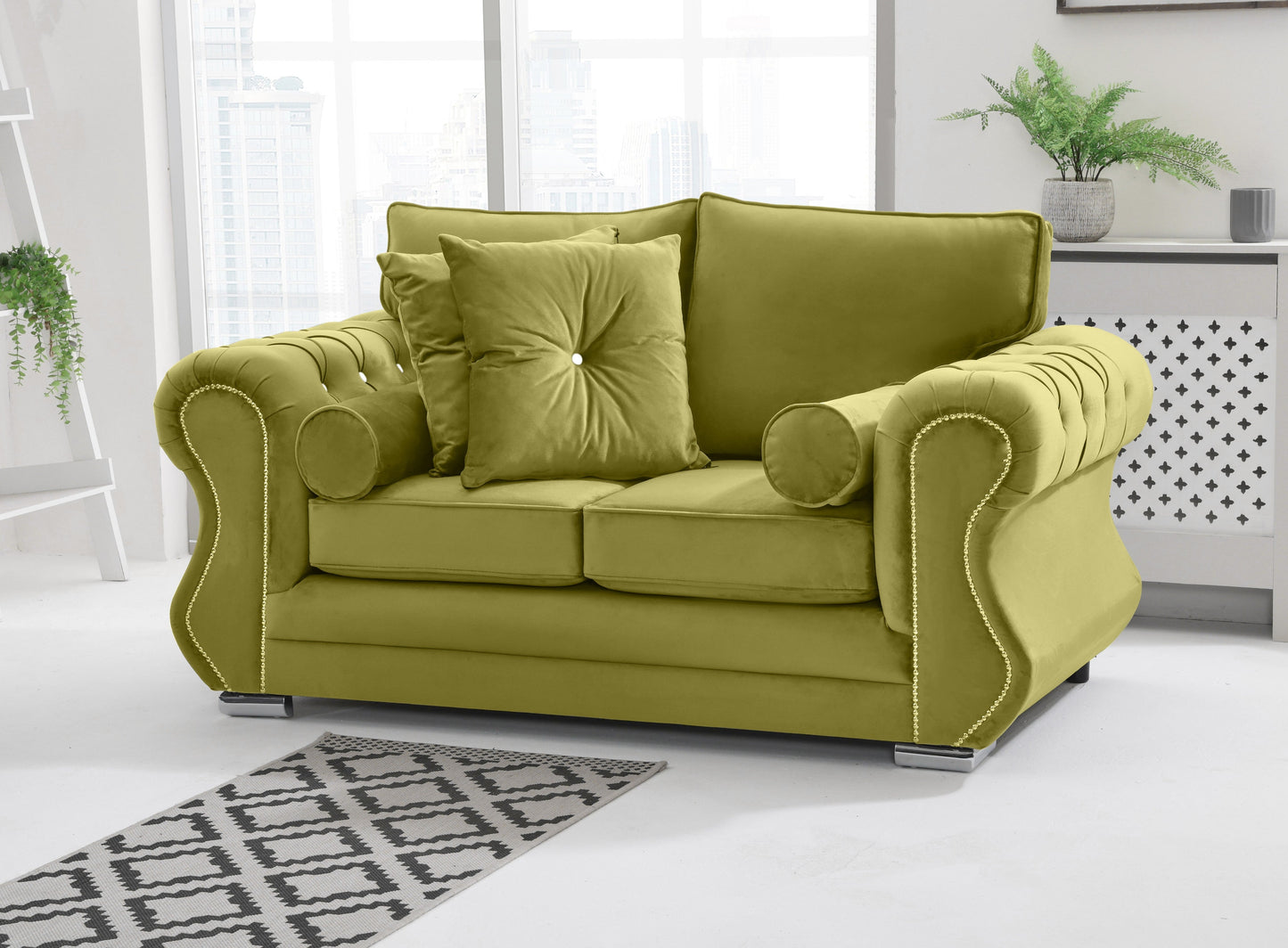 Strada 3+2 Fullback + Diamonds + Extra Cushions