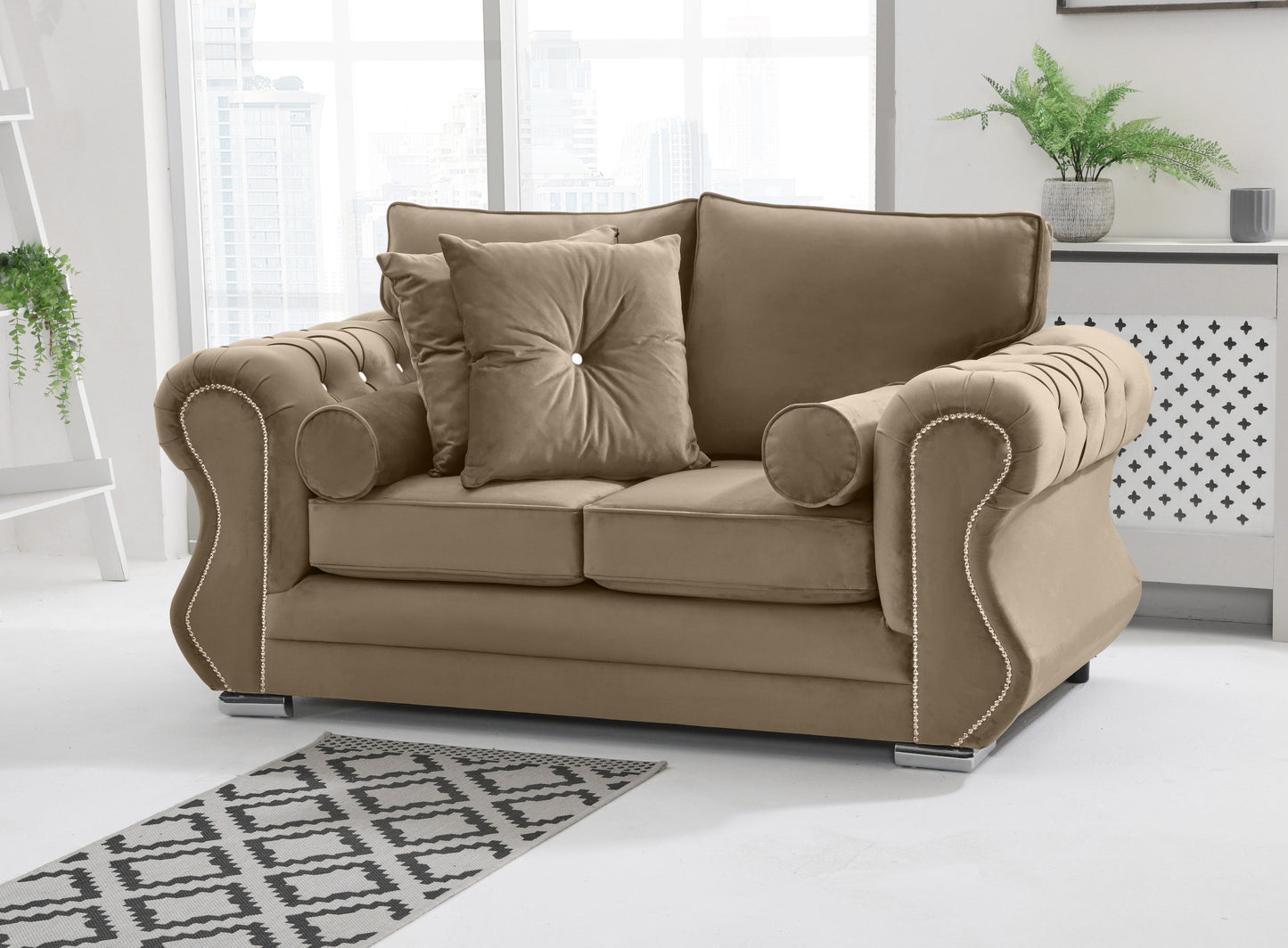 Strada 3+2 Fullback + Diamonds + Extra Cushions