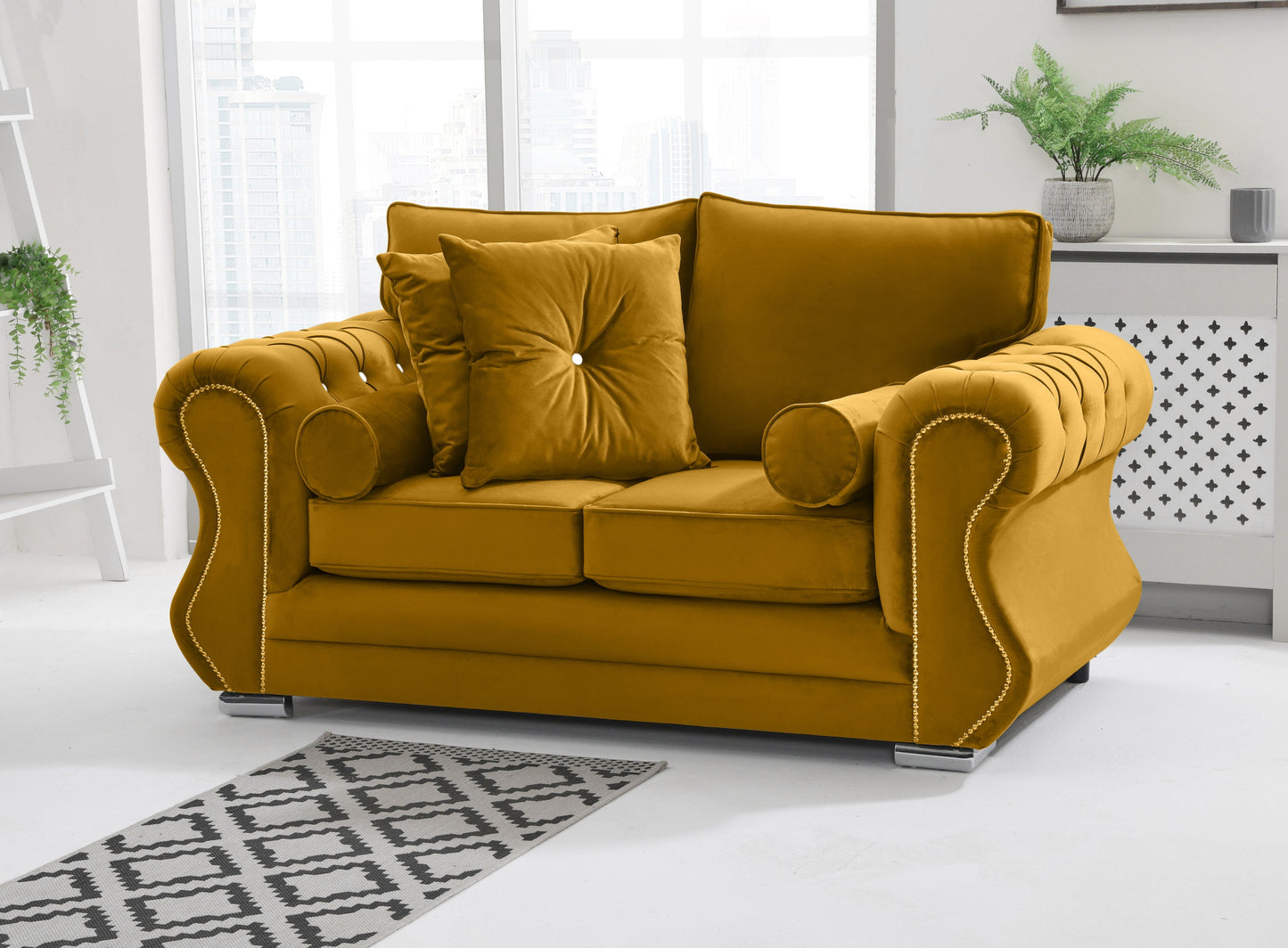 Strada 3+2 Fullback + Diamonds + Extra Cushions